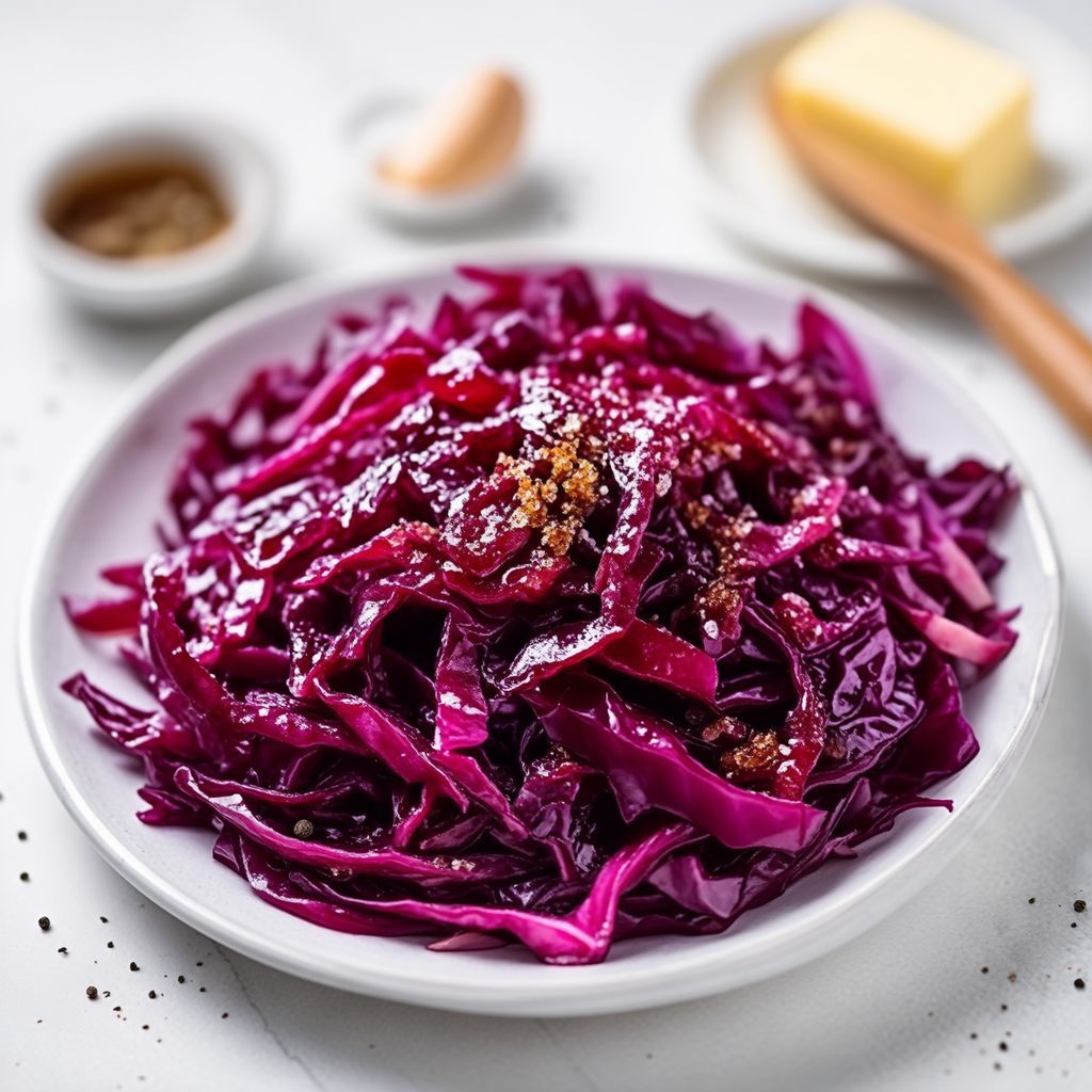 Sweet and Tangy Red Cabbage Delight