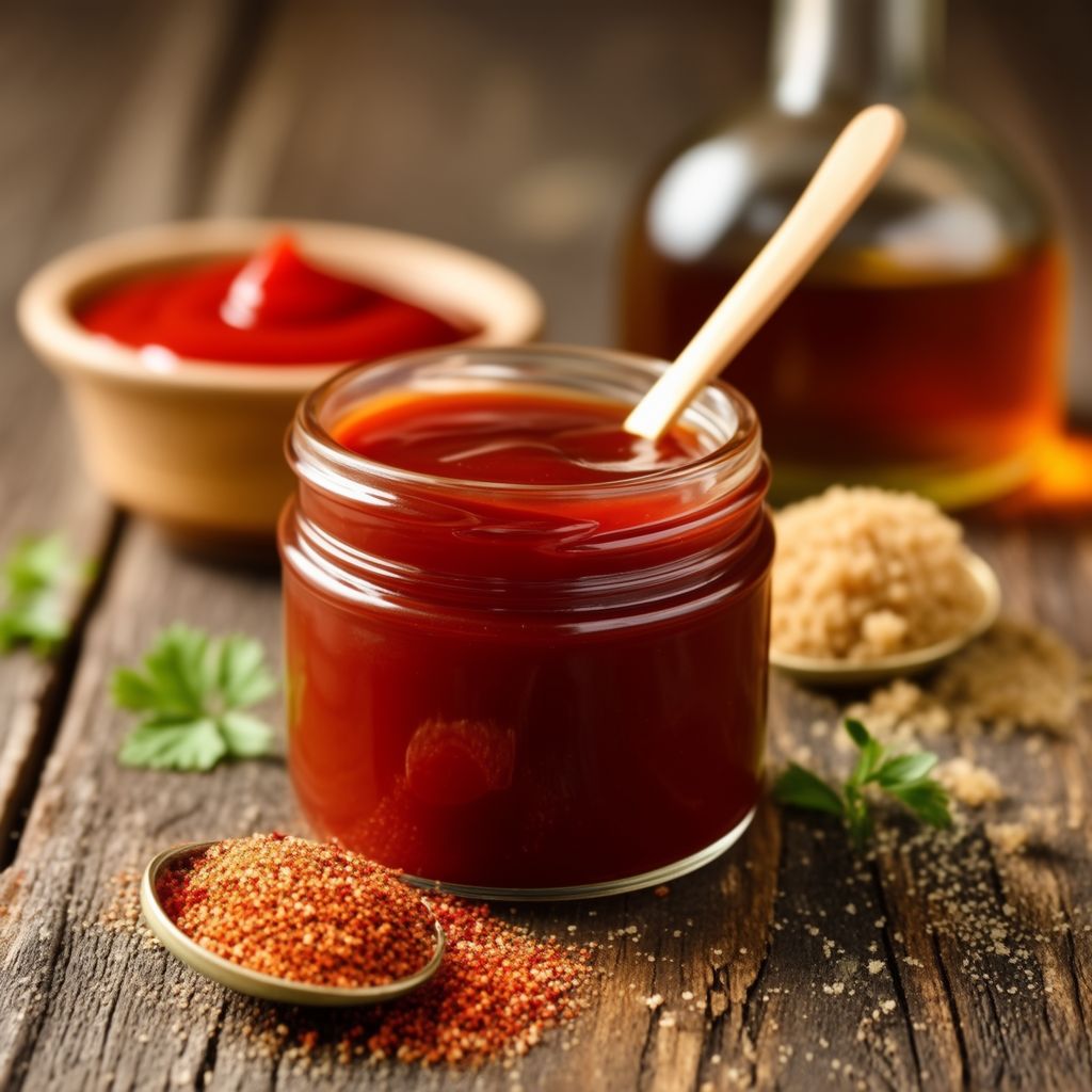 Würzige hausgemachte BBQ-Sauce