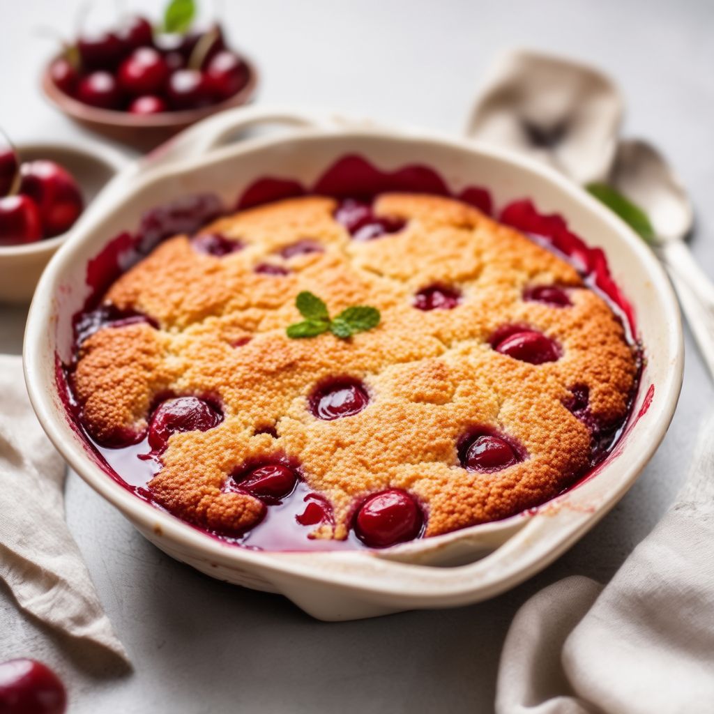 Kirschen-Delight-Cobbler