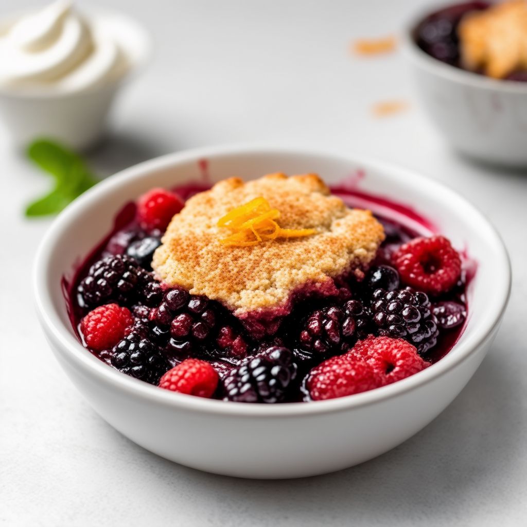 Berry Bliss Slow Cooker Cobbler