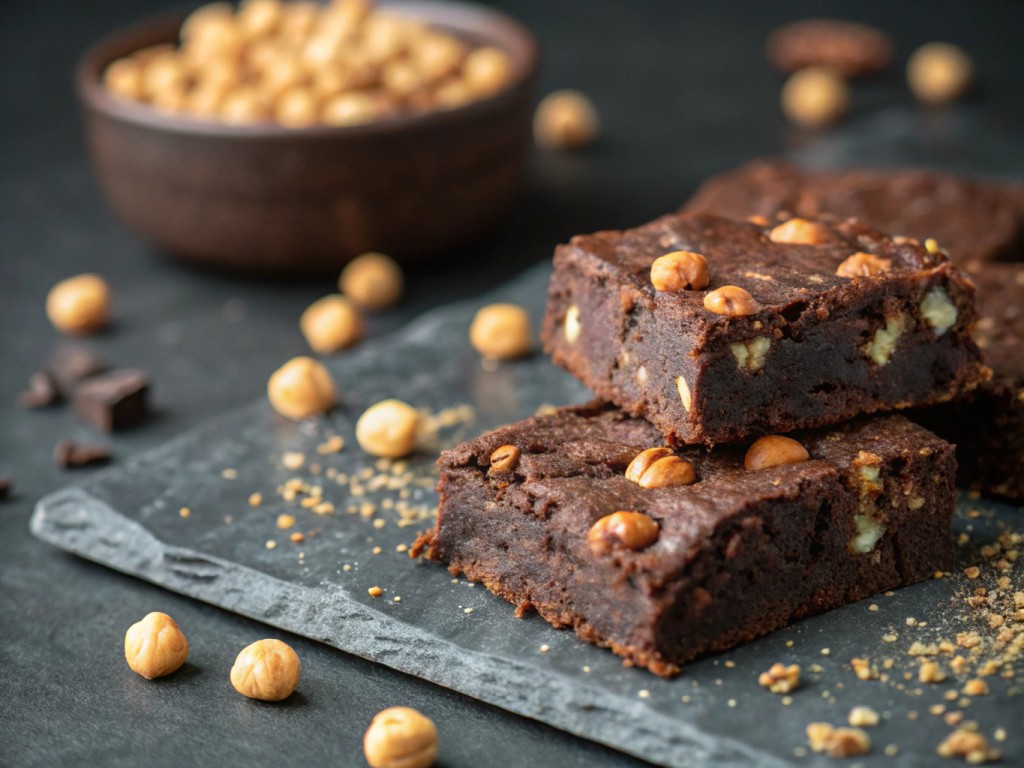 Kichererbsen-Brownies