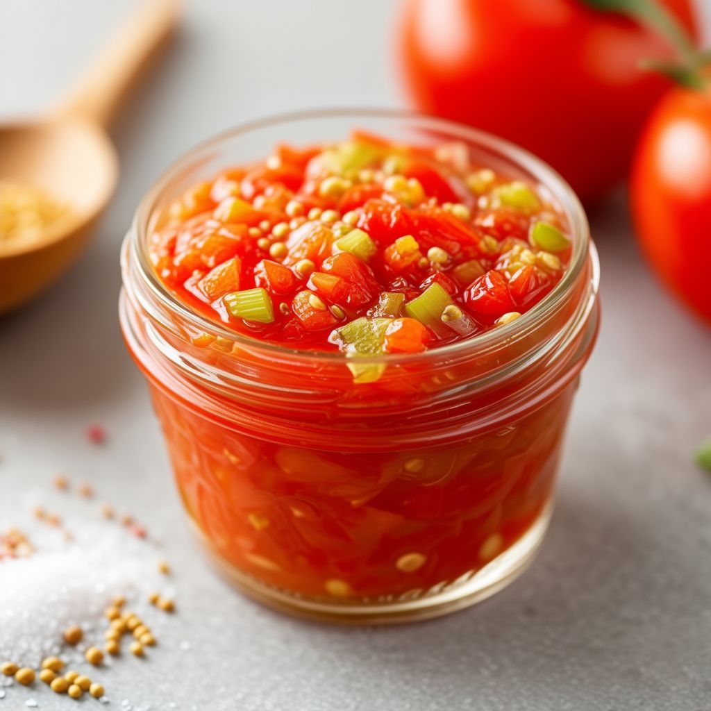Würzige Gartenrelish