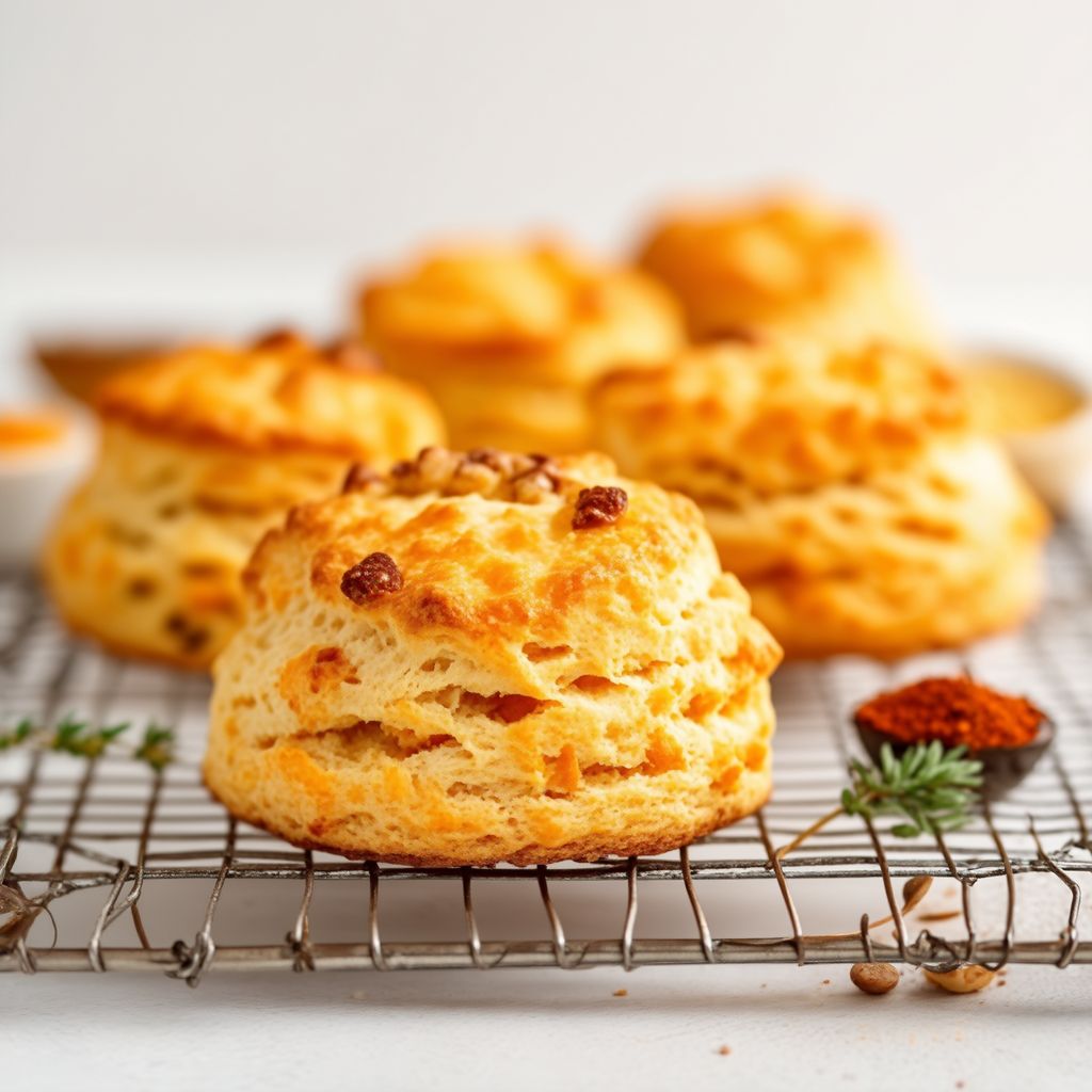 Cheddar- und Nuss-Cocktailkekse