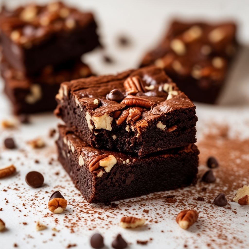 Decadent Chocolate Pecan Brownies