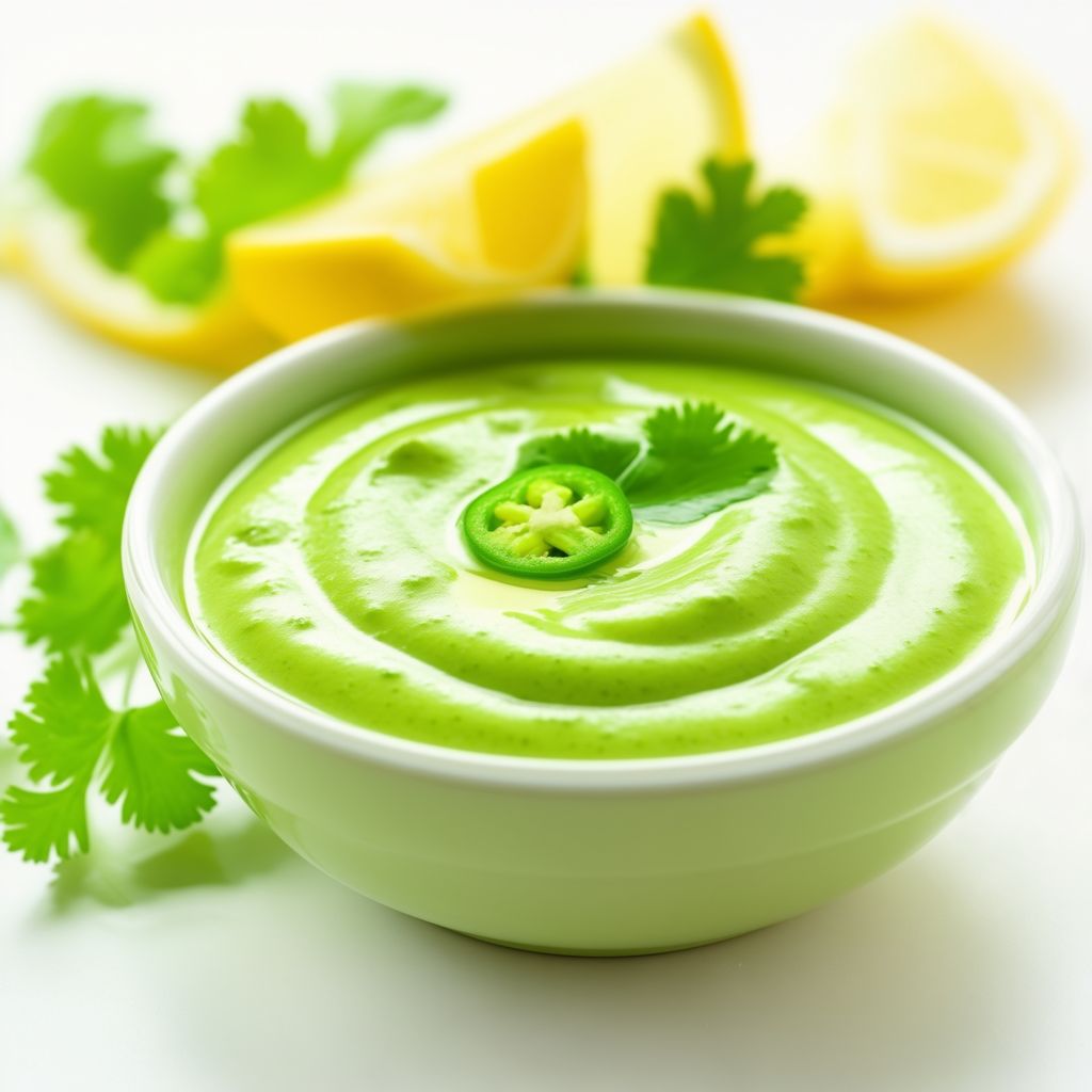Peruvian Inspired Creamy Green Sauce