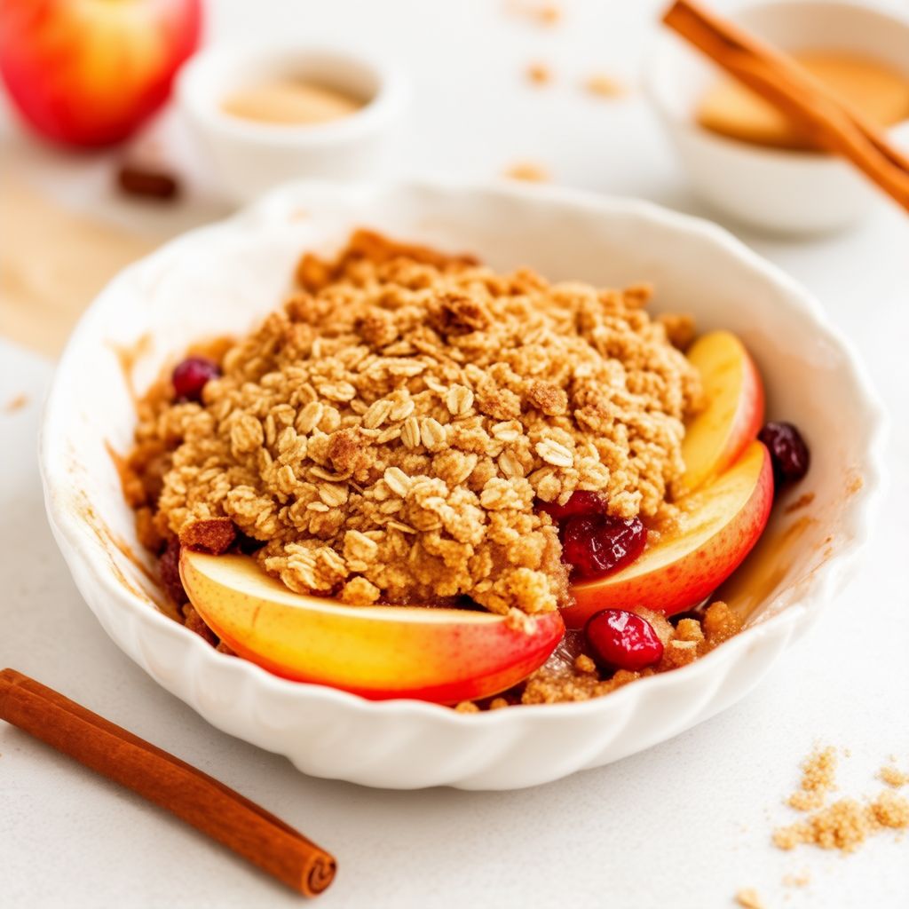 Autumn Fruit Crumble