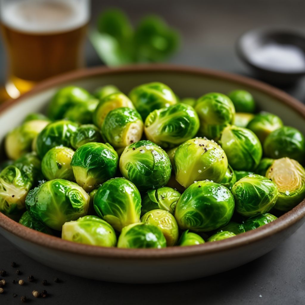 Beer-Infused Brussels Sprouts Delight