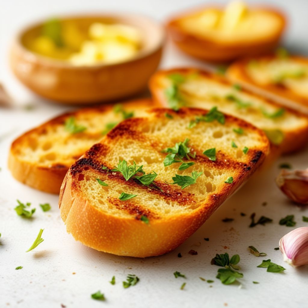 Garlic Herb Grilled Bread