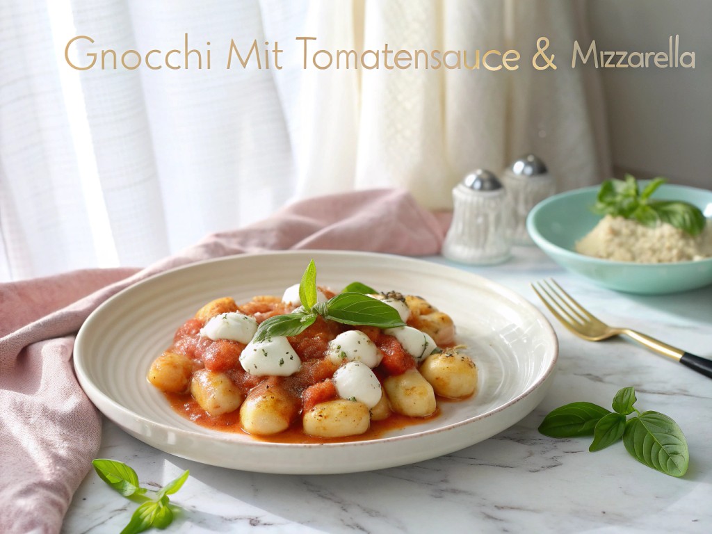 Gnocchi mit Tomatensauce & Mozzarella
