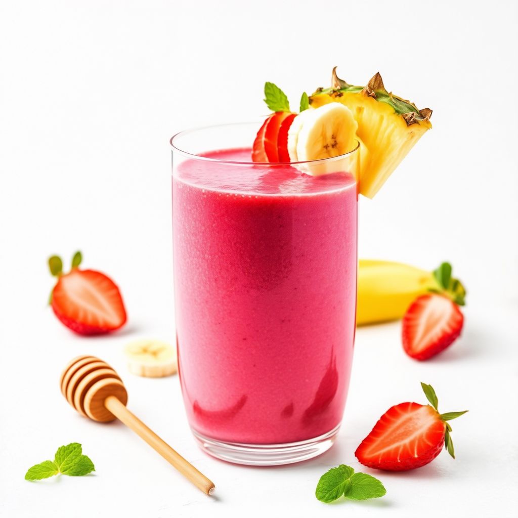 Tropical Berry Smoothie Delight