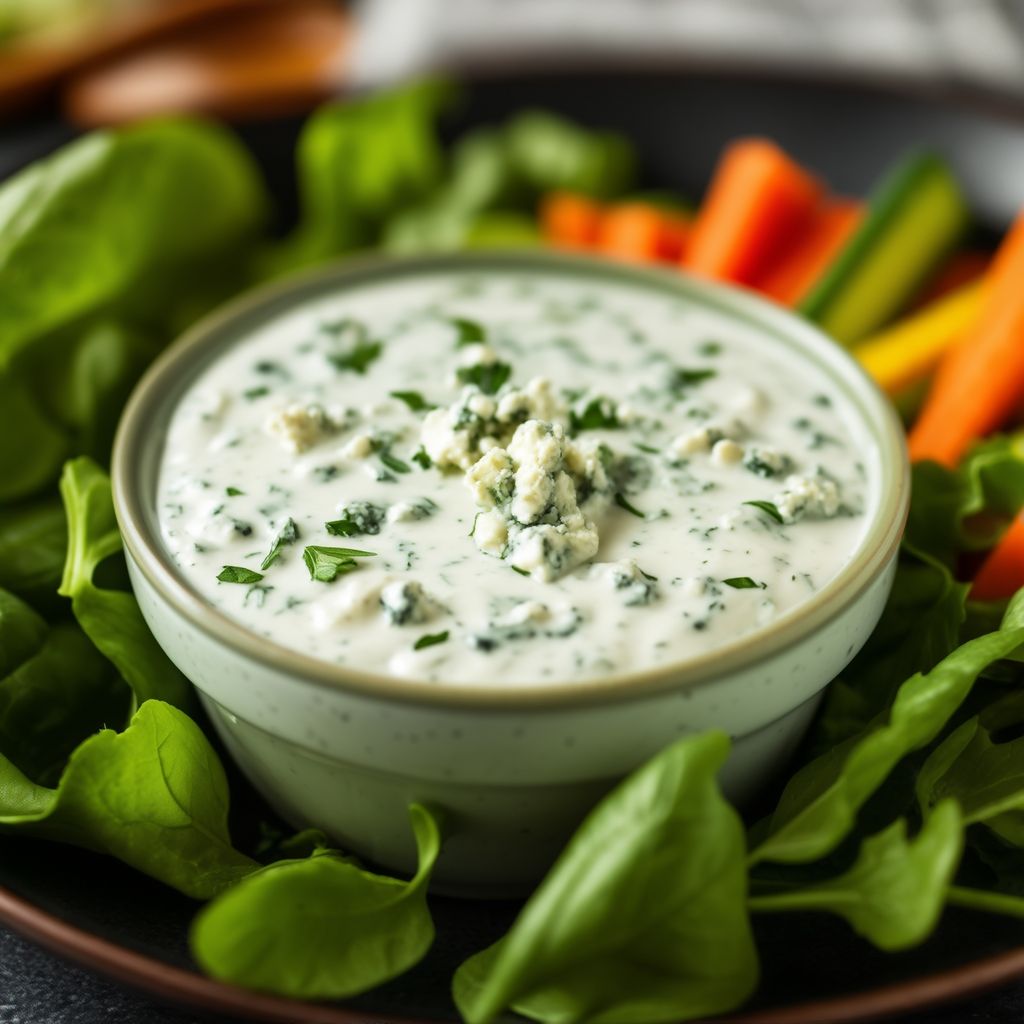 Creamy Blue Cheese Herb Dressing