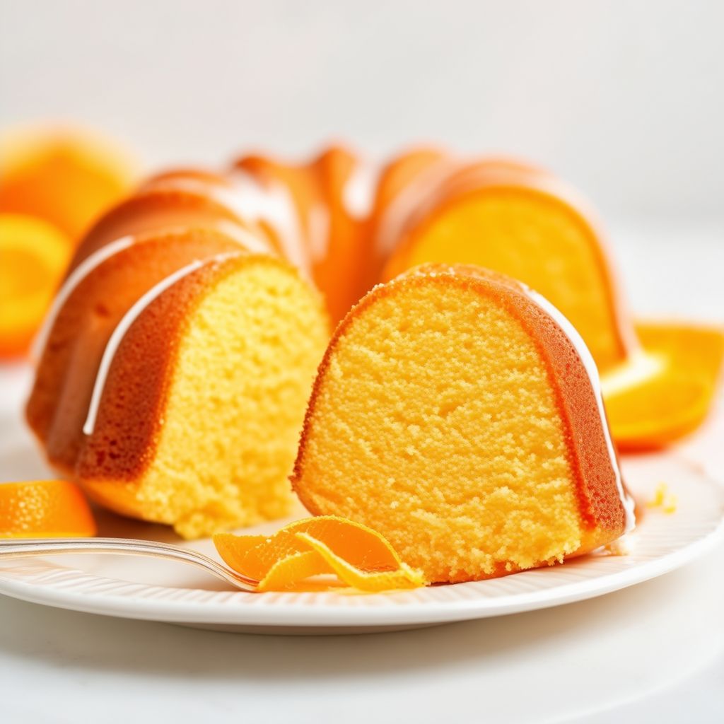 Torta Bundt alla Crema di Formaggio e Agrumi