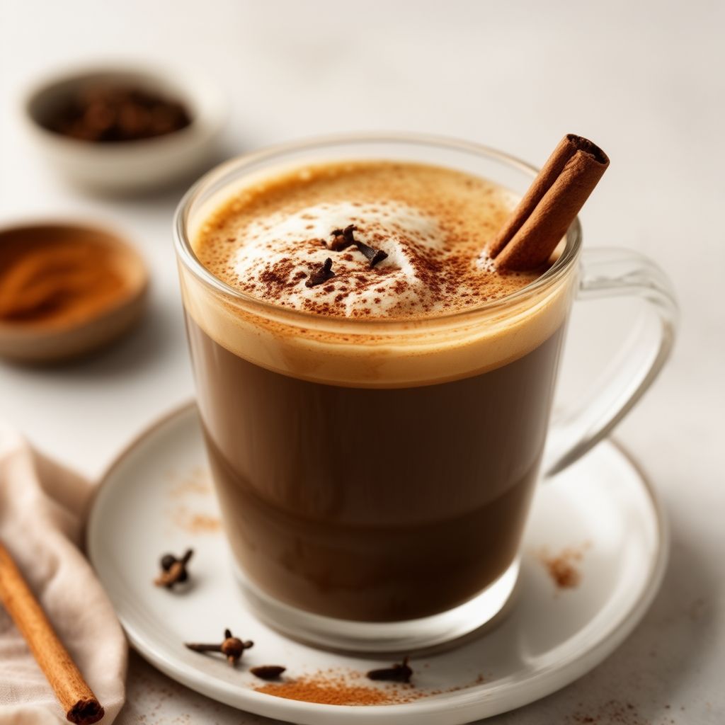 Gewürzter Vanillekaffee Genuss