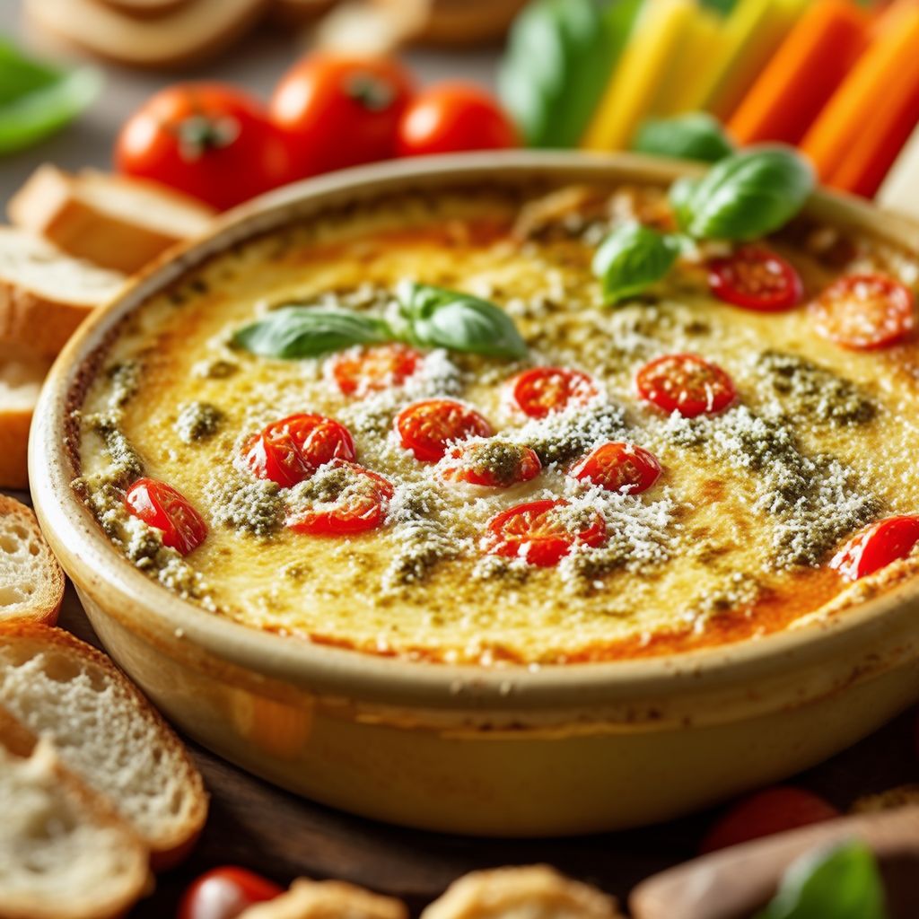 Italian-Inspired Warm Cheese Dip
