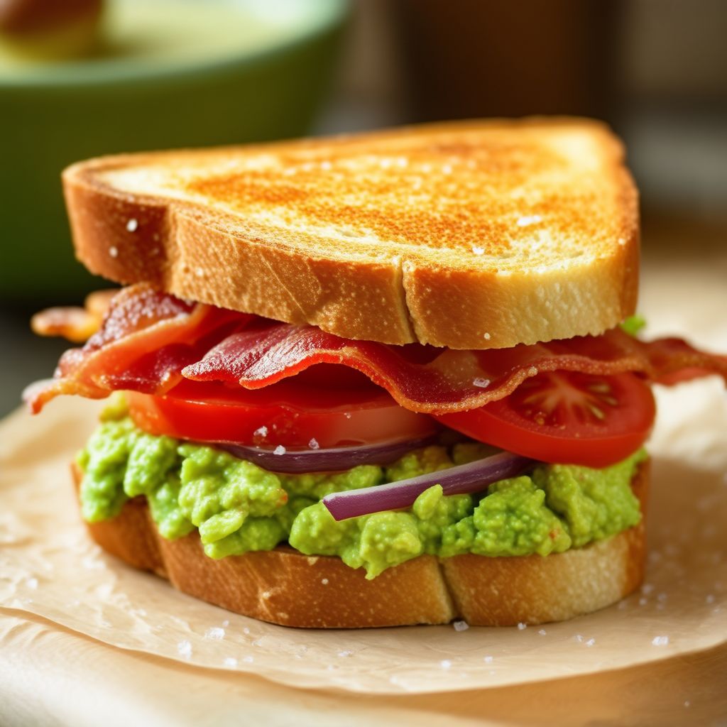 Avocado BLT Sandwich with a Zesty Twist