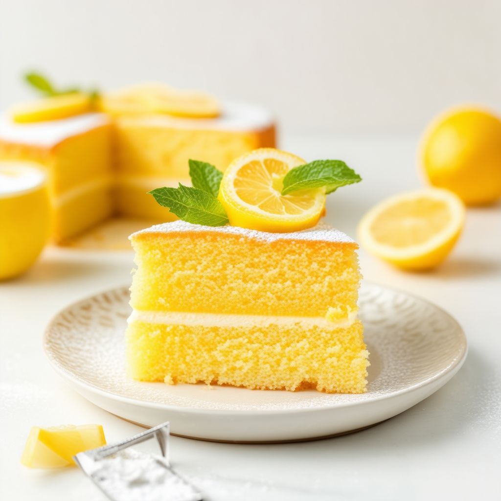 Torta al Limone Zesty Delight