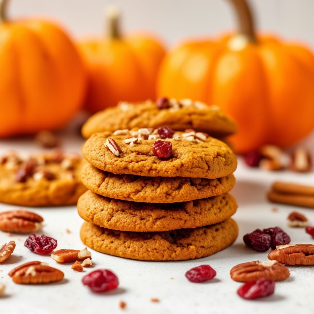 Autumn Spiced Pumpkin Cookies