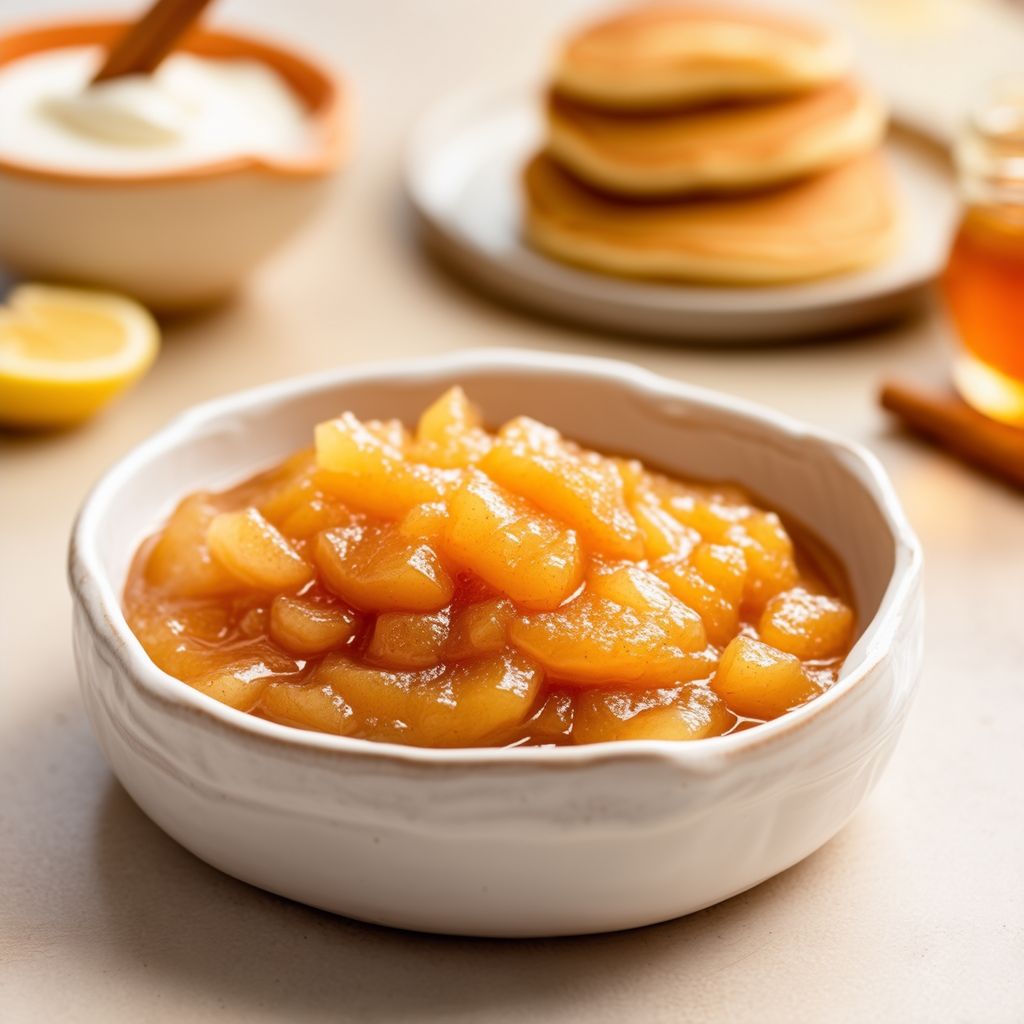 Spiced Slow Cooker Apple Compote