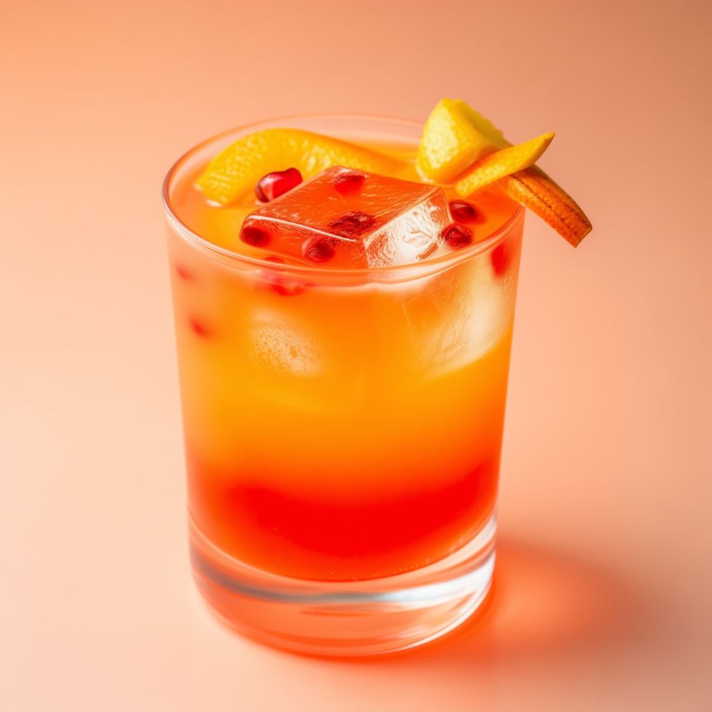 Sunset Citrus Cocktail