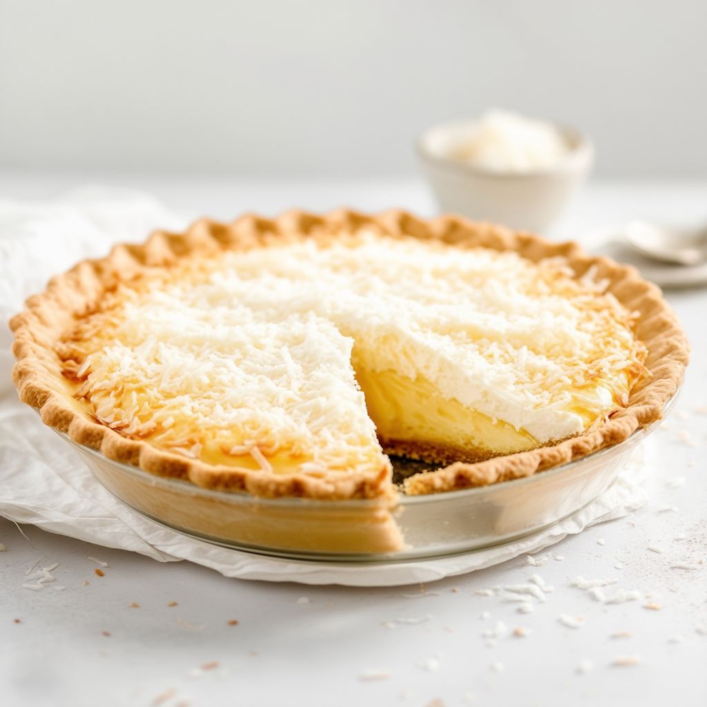 Creamy Coconut Delight Pie
