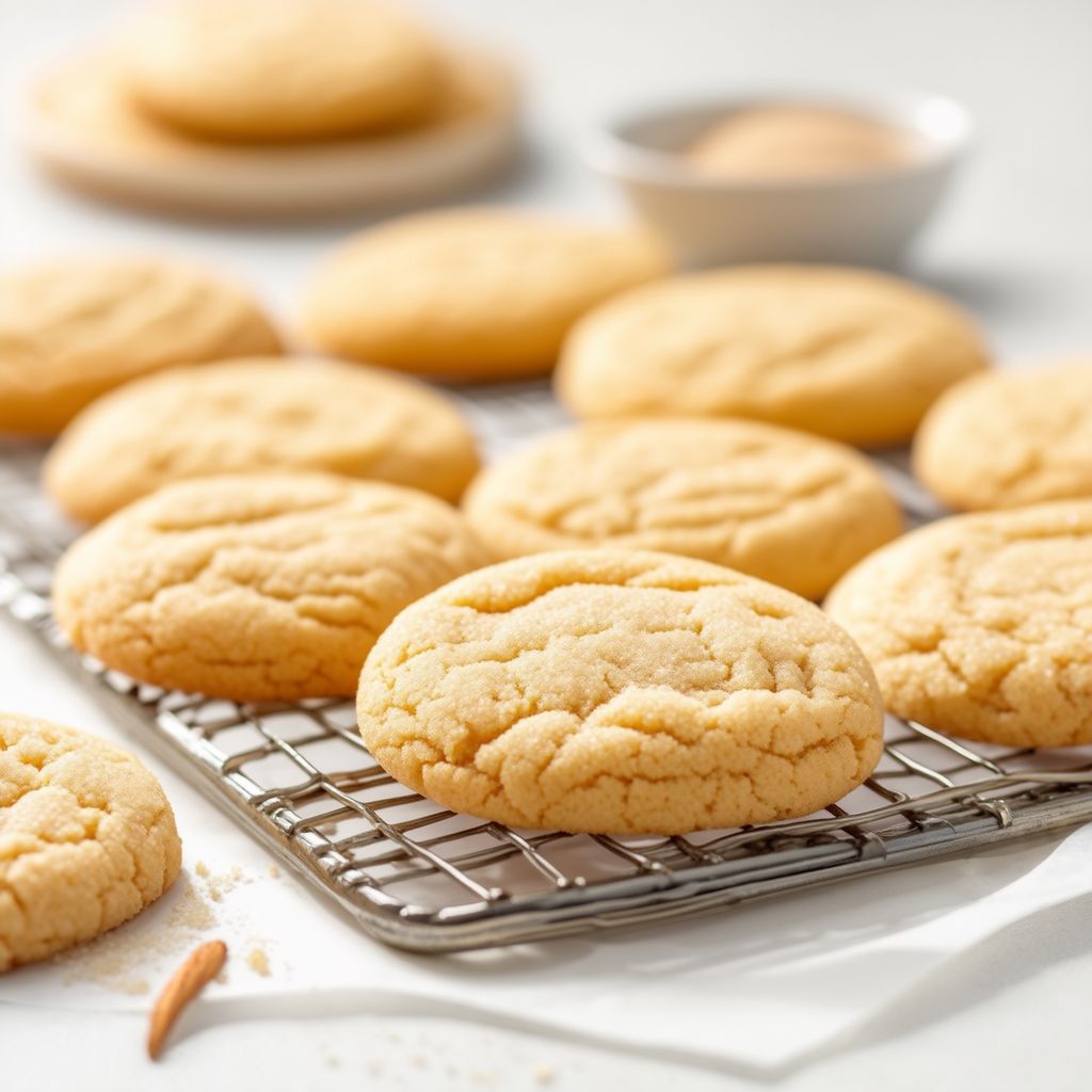Chewy Vanilla Sugar Cookies
