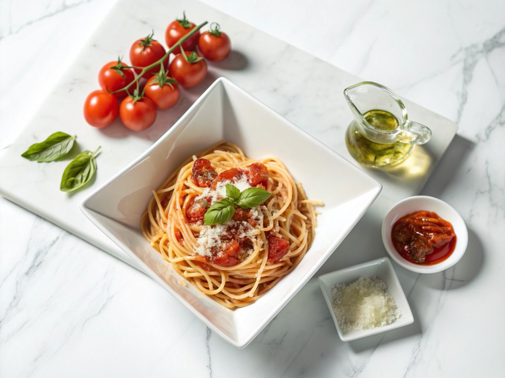 Spaghetti al pomodoro classico