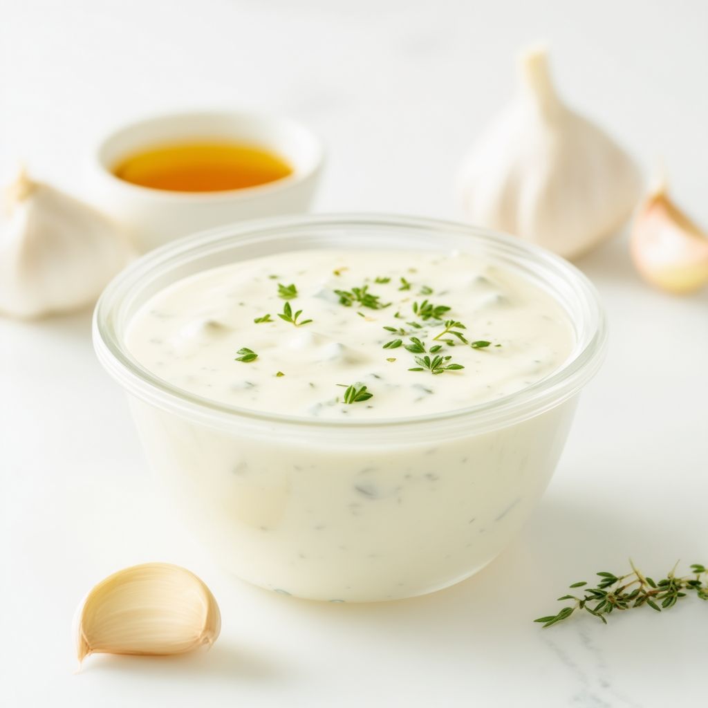 Creamy Garlic Donair Sauce