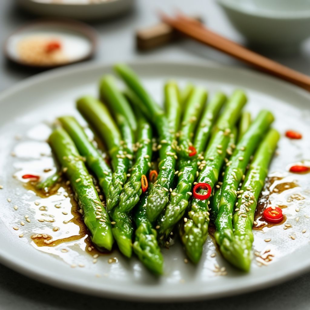 Asian-Style Marinated Asparagus Spears