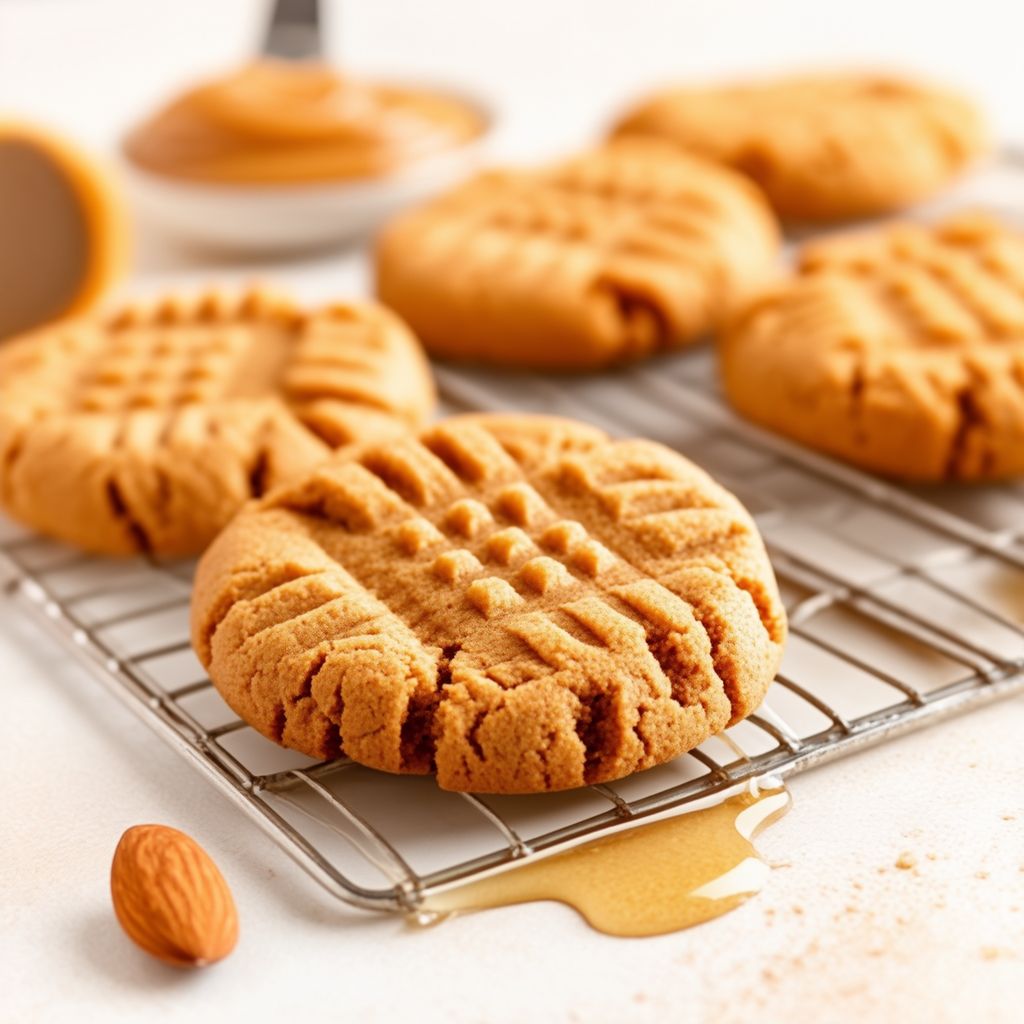 Maple Almond Butter Cookies