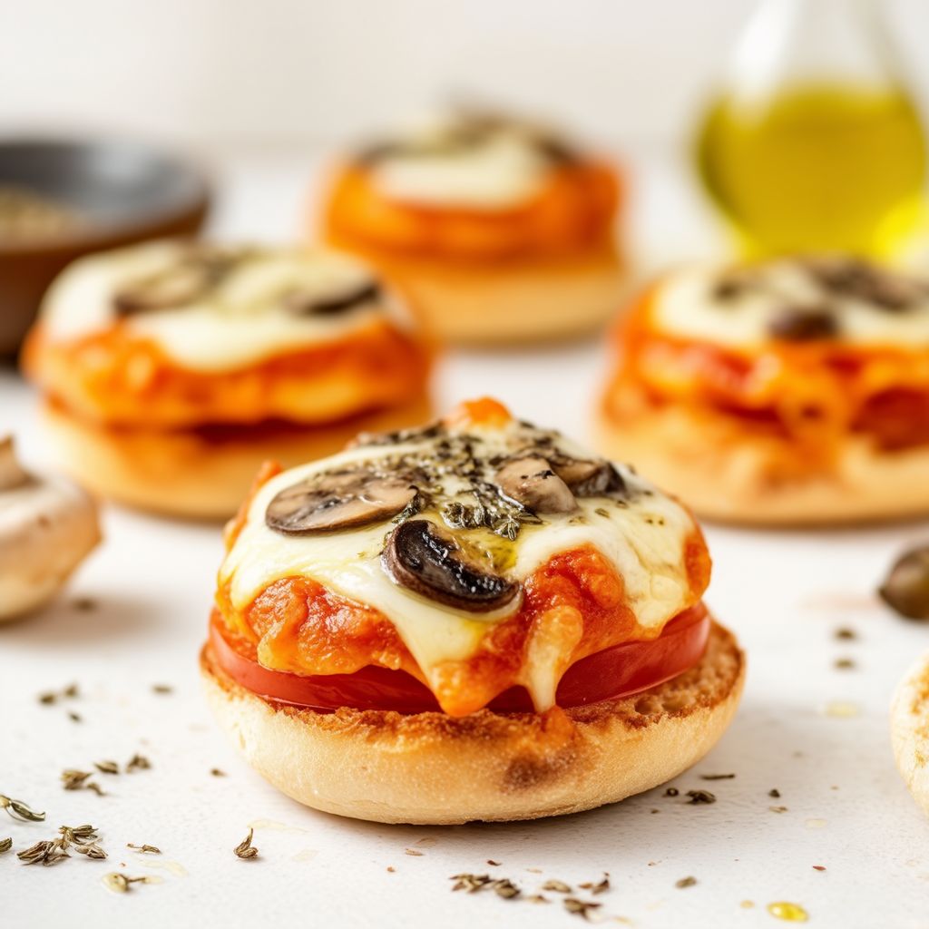 Mini Gourmet Muffin Pizzas