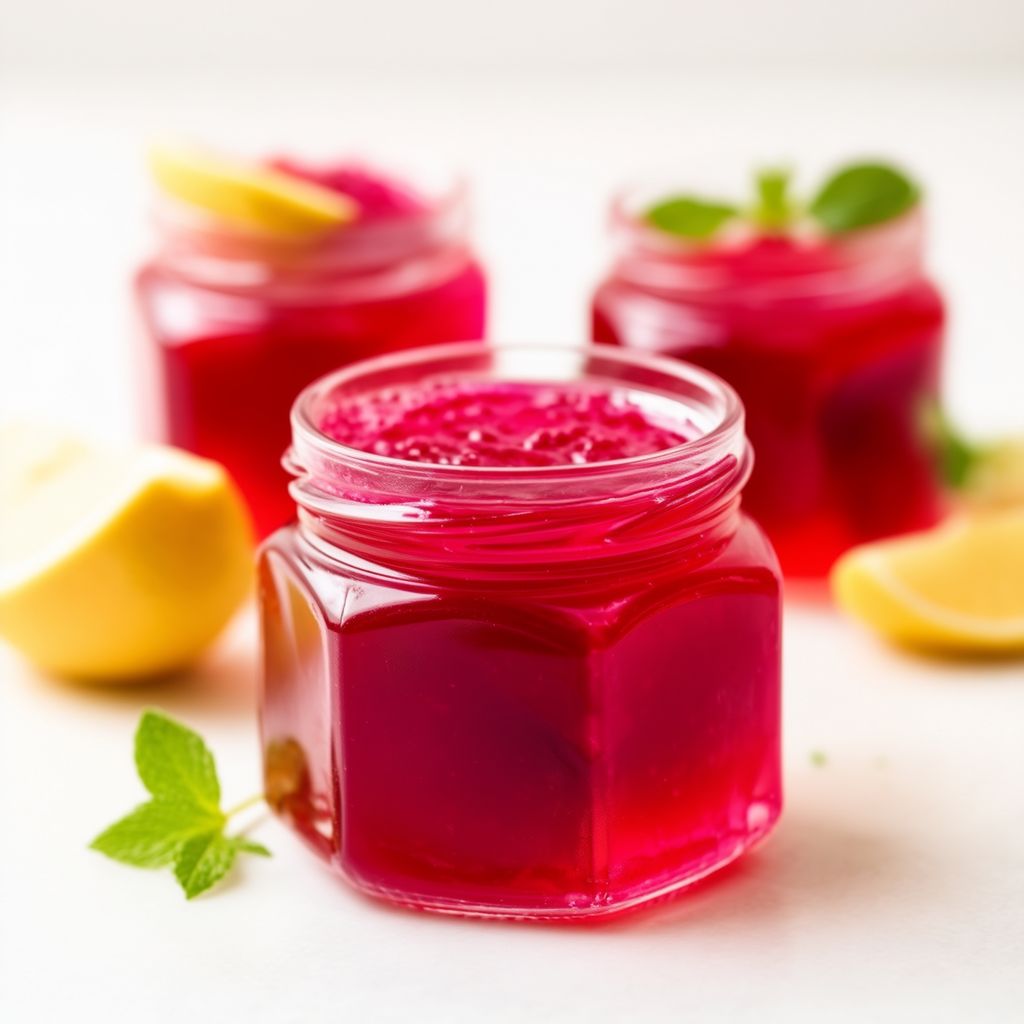 Rote-Bete-Zitrus-Gelee