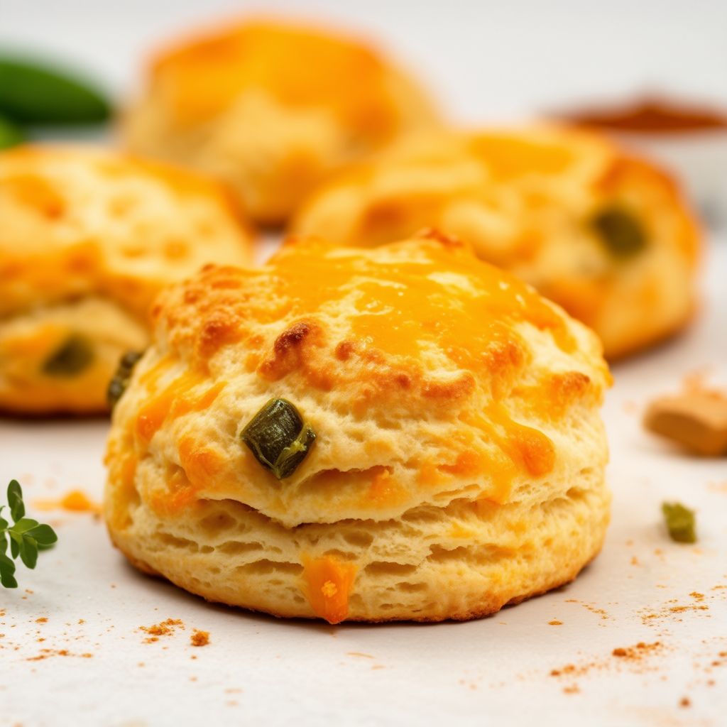 Käse-Grün-Chili-Brötchen