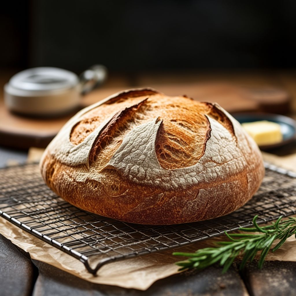Rustic German Bread Loaf