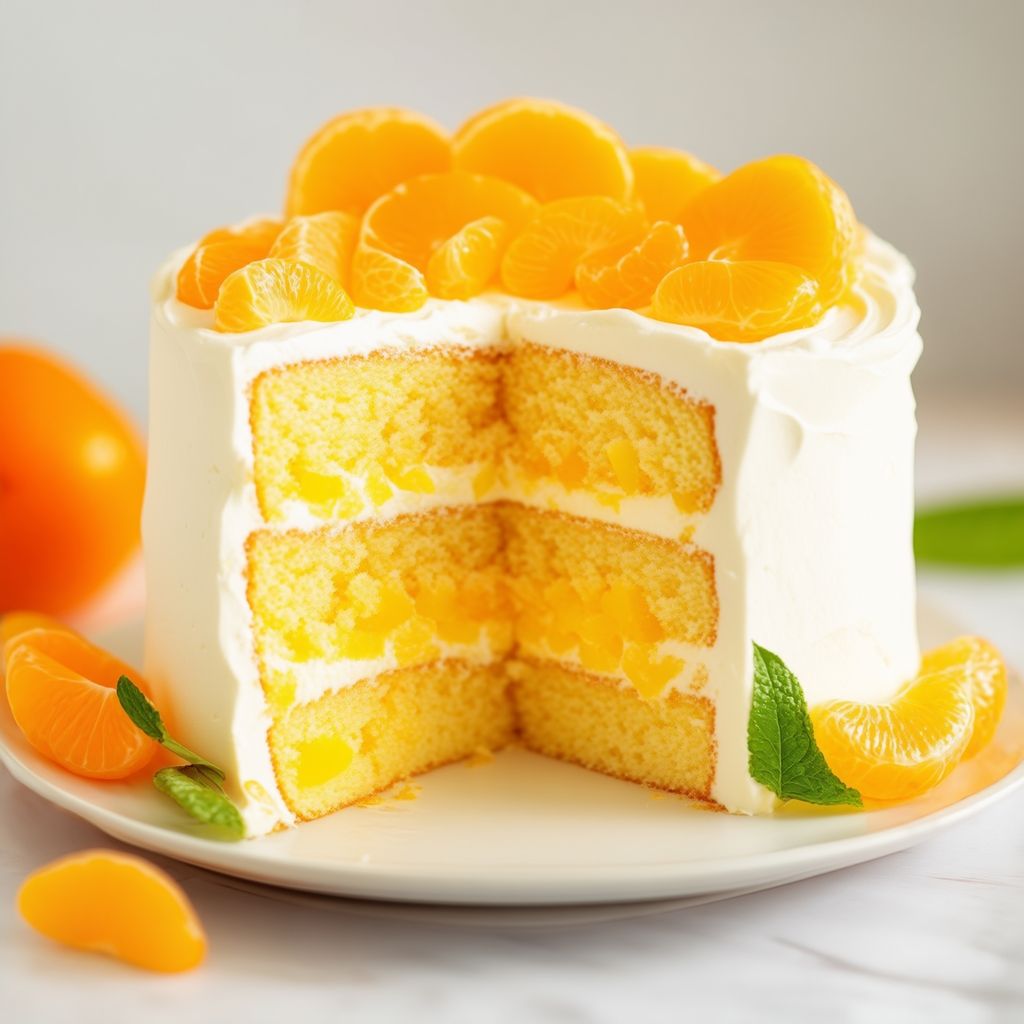 Citrus Delight Layer Cake