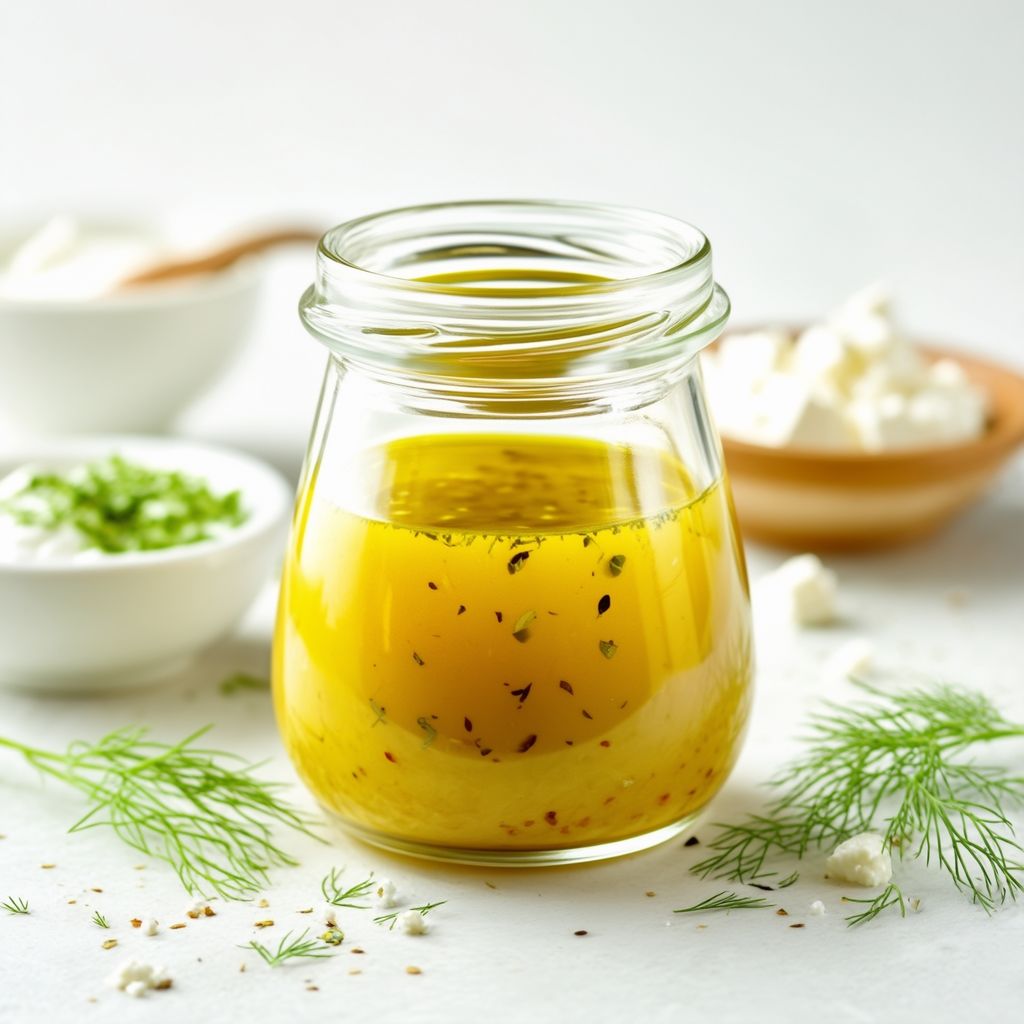 Zesty Mediterranean Salad Dressing