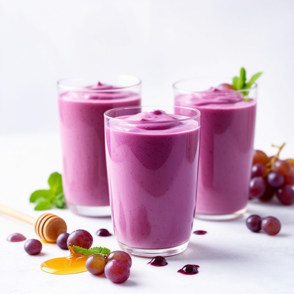 Creamy Grape Smoothie