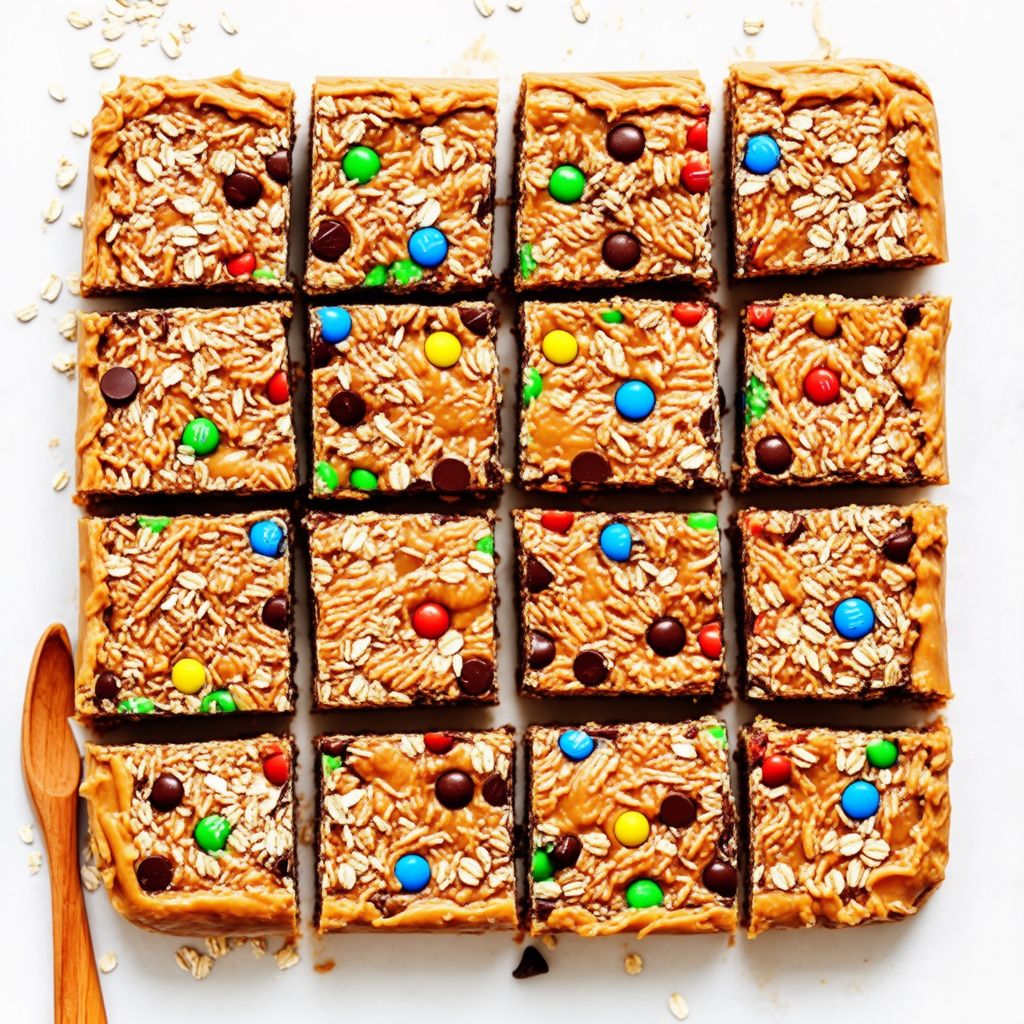 Peanut Butter Chocolate Oat Bars