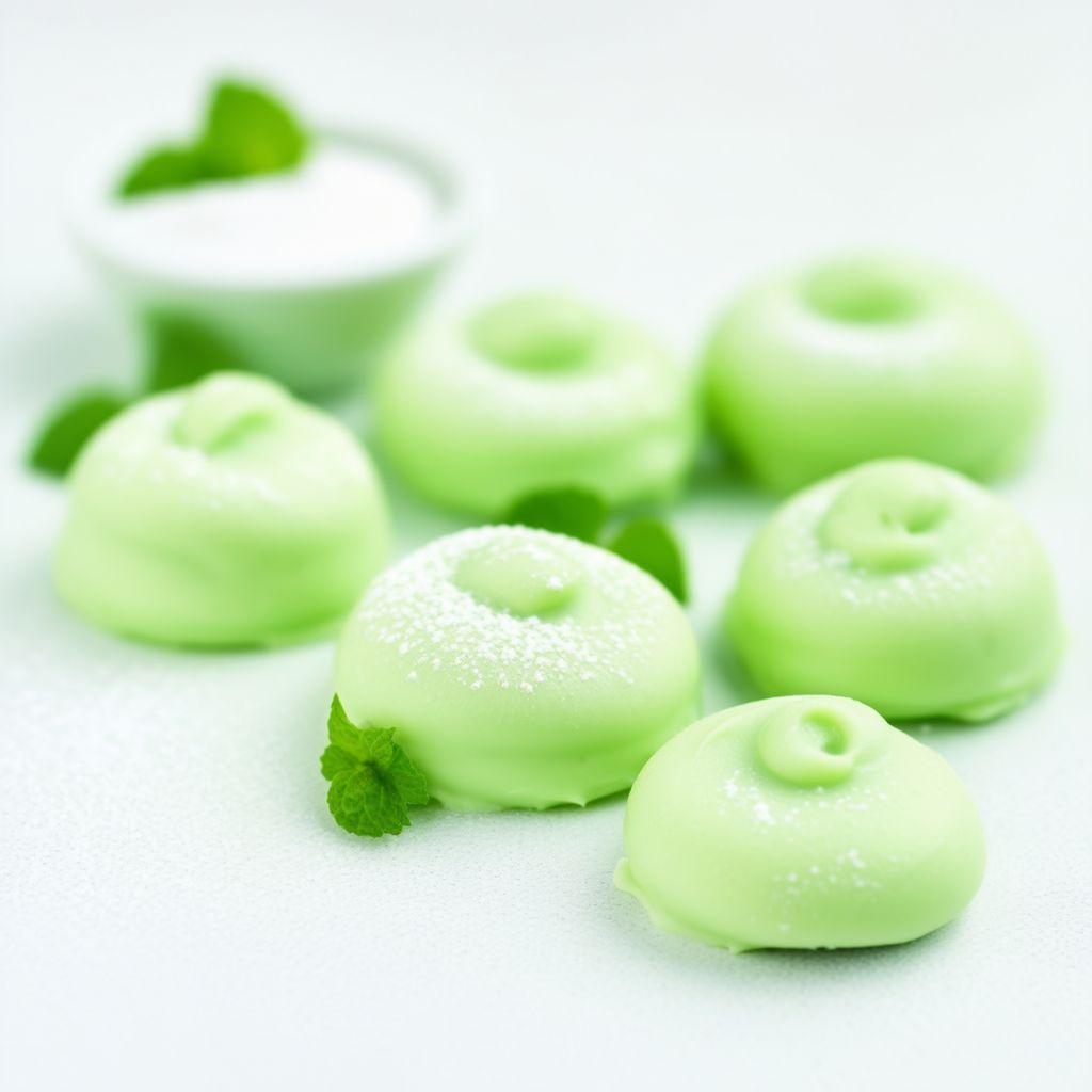 Velvety Cream Cheese Mint Delights