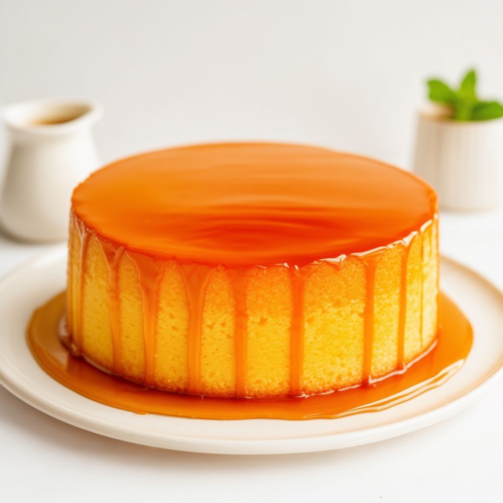 Torta Pudding al Caramello Dorato