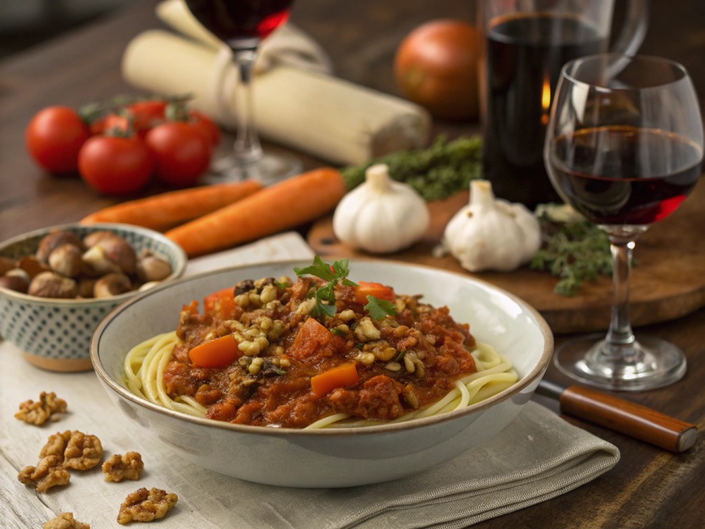 Vegane Gemüse‑Bolognese