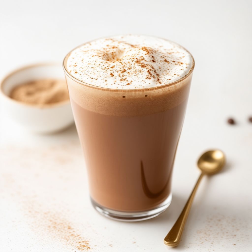 Creamy Chocolate Nutmeg Latte