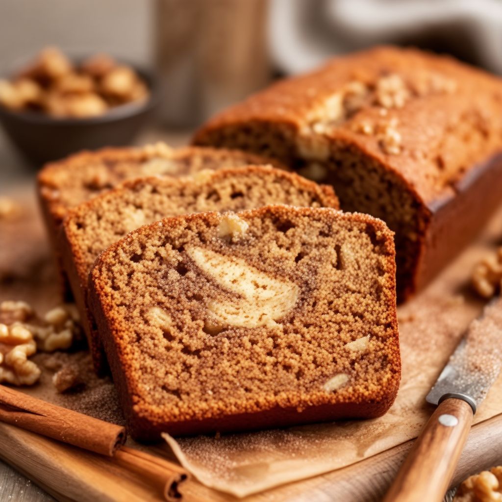 Pane alla Banana con Noci Speziate