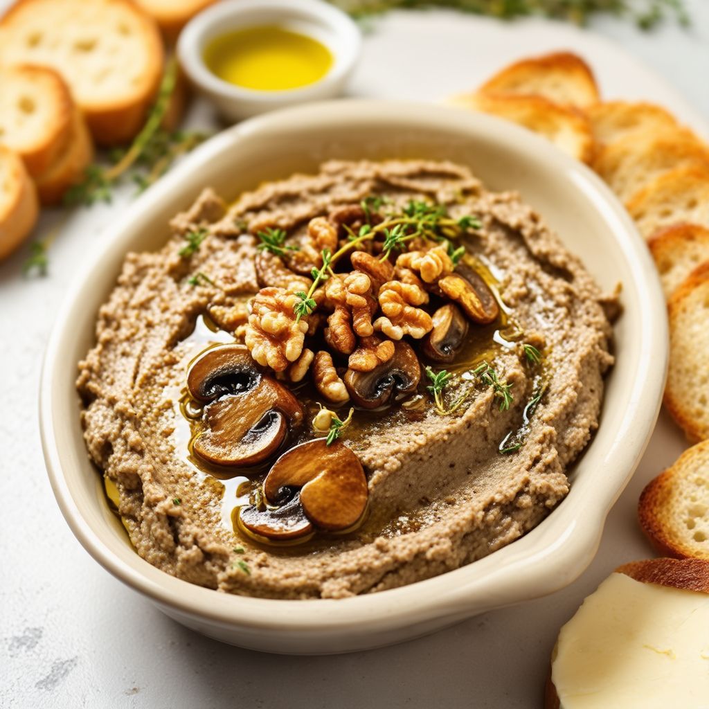 Crema Salata di Funghi e Noci