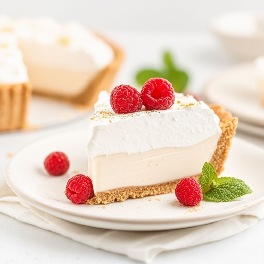 Creamy Yogurt and Whipped Pie