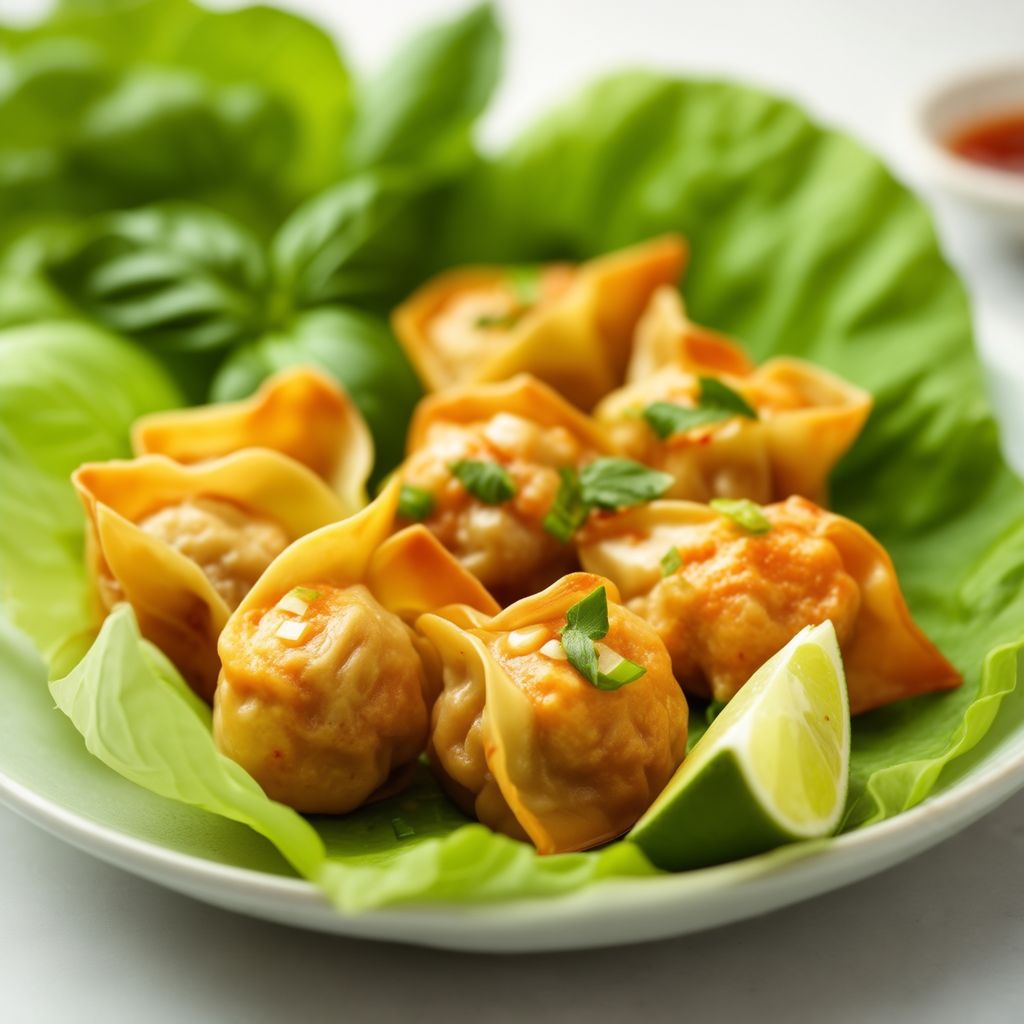 Herzhafte Hähnchen-Kokos-Dumplings