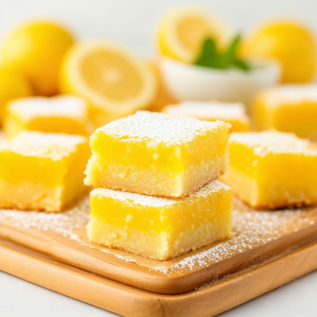 Zesty Lemon Delight Squares