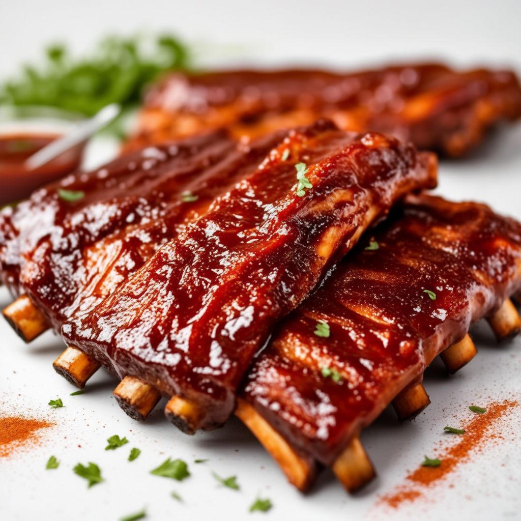Savory BBQ Glazed Ribs