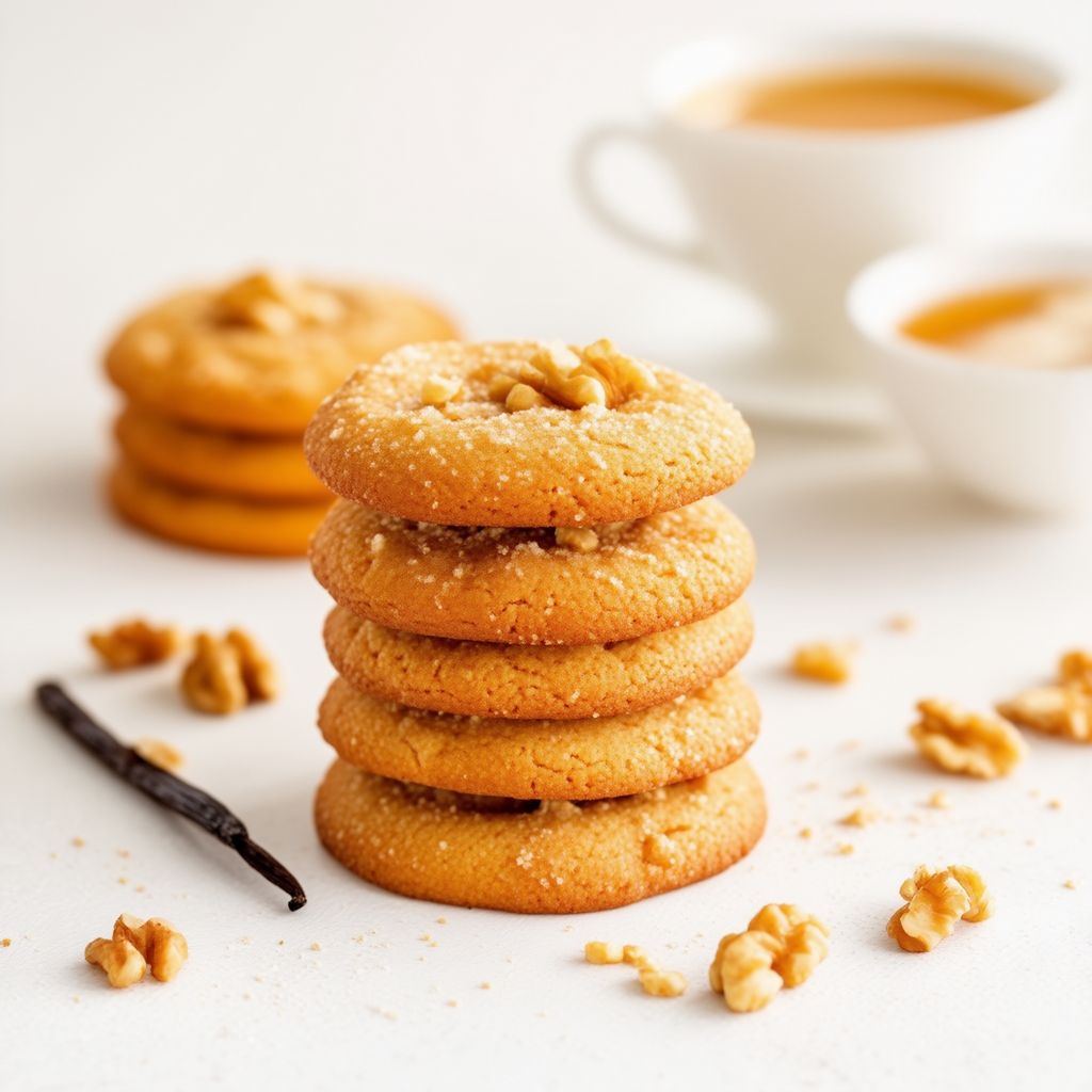 Biscotti alla Vaniglia e Noci