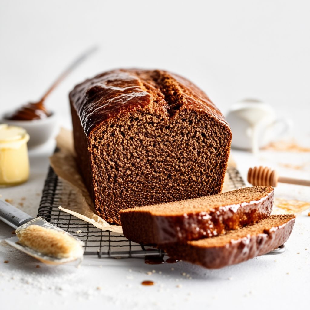 Honey Molasses Pumpernickel Loaf