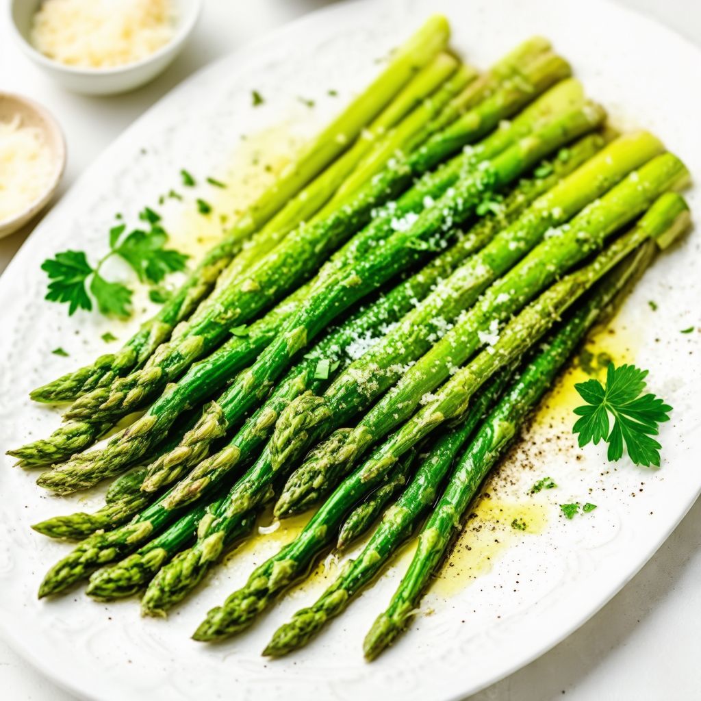 Garlic Herb Roasted Asparagus